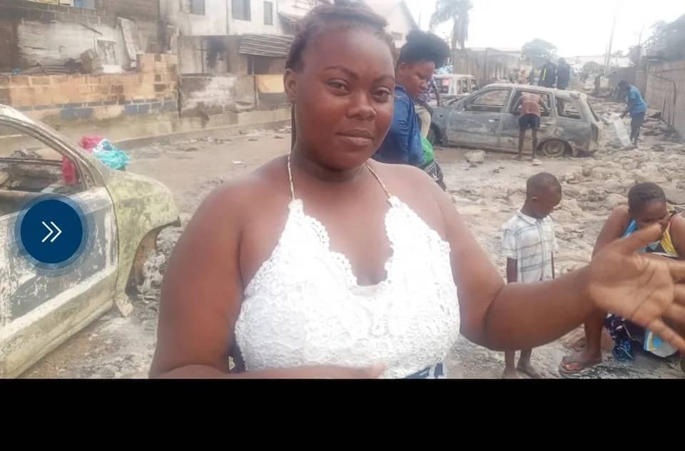 DURAPLAST FIRE OUTBREAK: FOOD VENDOR AND MOTHER OF THREE LOSES LIVELIHOOD, APPEALS FOR GOVERNMENT SUPPORT