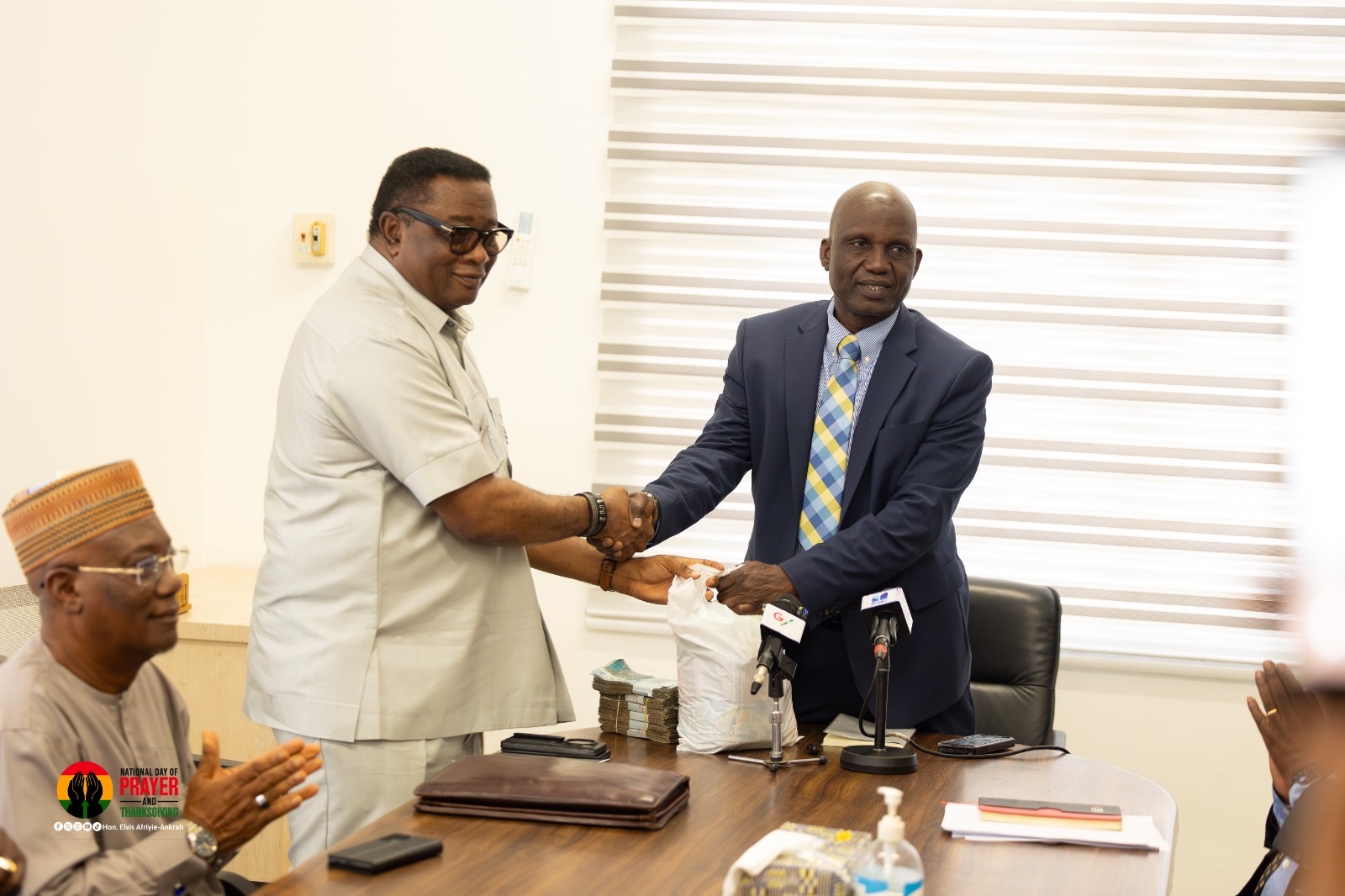GOVERNMENT DONATES GH¢100,000 FROM NATIONAL DAY OF PRAYER PROCEEDS TO KORLE BU RENAL UNIT