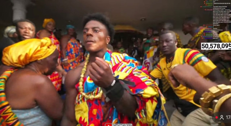 Speed welcomed to Ghana with new name Barima Kofi Akuffo Source: Kenneth Awotwe Darko